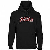 Men's Arkansas State Red Wolves Arch Name Pullover Hoodie - Black,baseball caps,new era cap wholesale,wholesale hats